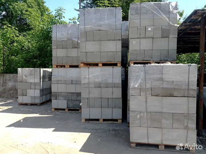 Газоблок 75х250х600