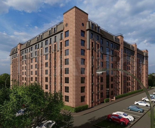 3-к. квартира, 98,7 м², 8/8 эт.