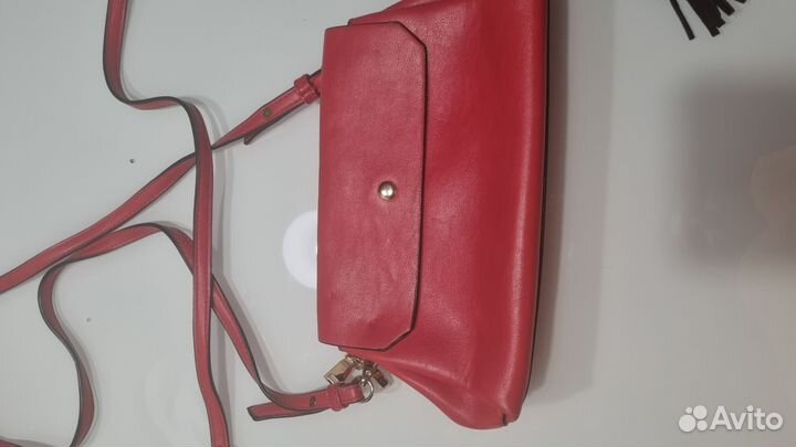 Клатч, сумка, замша, кожа, через плечо