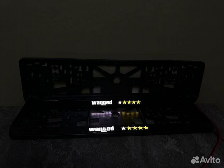 LED рамка номера с вашим дизайном