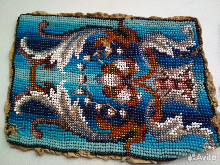 Вышивки СССР, вышивки из бисера дореволюционные
