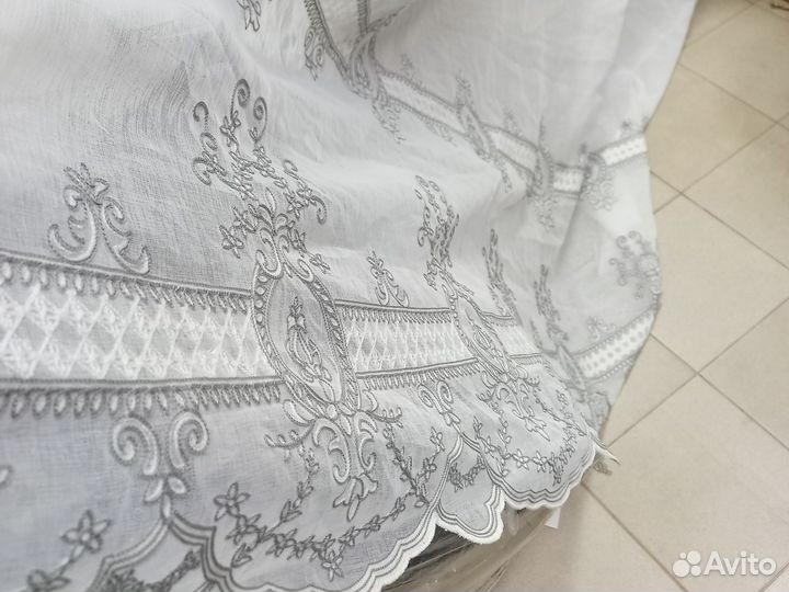 Тюль под лен