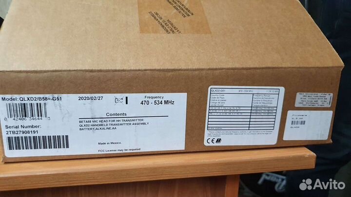 Продам оригинальные радиомикрофоны qlxd g51