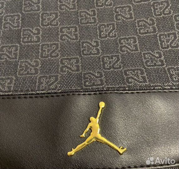 Сумка мессенджер nike air jordan monogram