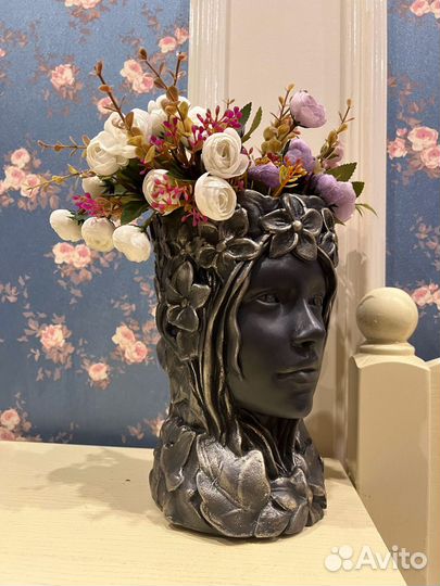 Ваза для цветов и сухоцветов 