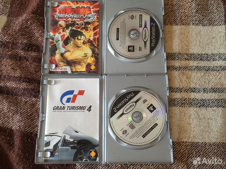 Диски на sony playstation 2/ps2 platinum