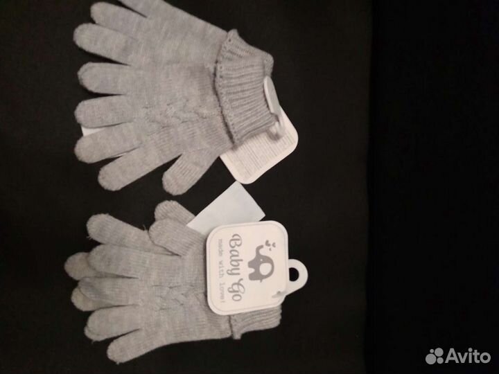 Перчатки и варежки детские на 1-2 года BabyGo
