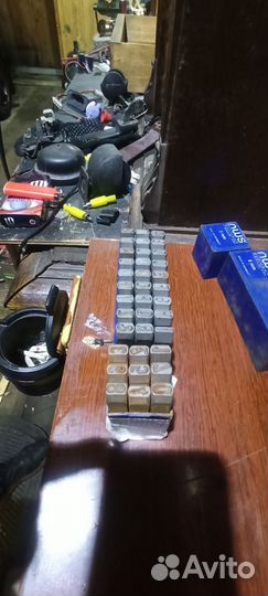 Клейма буквенные ударные