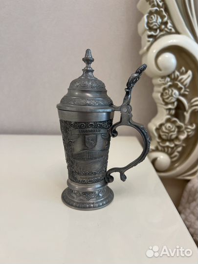 Оловянная пивная кружка Германия