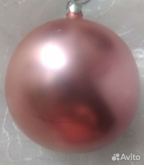 Елочные игрушки шар большой