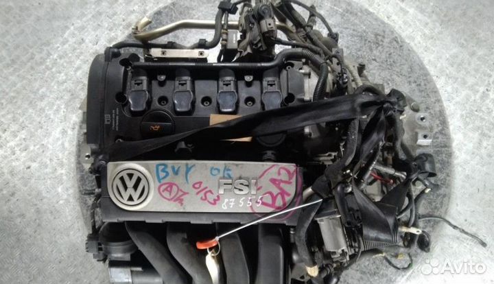 Двигатель BVY Volkswagen Passat B6 2.0л бенз+АКПП