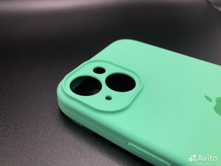 Чехол-бампер для iPhone 14 Silicon Case Spearmint