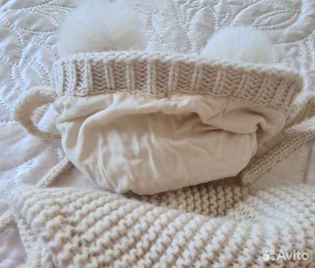 Комплект шапка и снуд