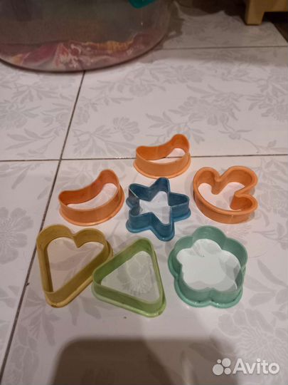 Формочки силиконовые, цена за все