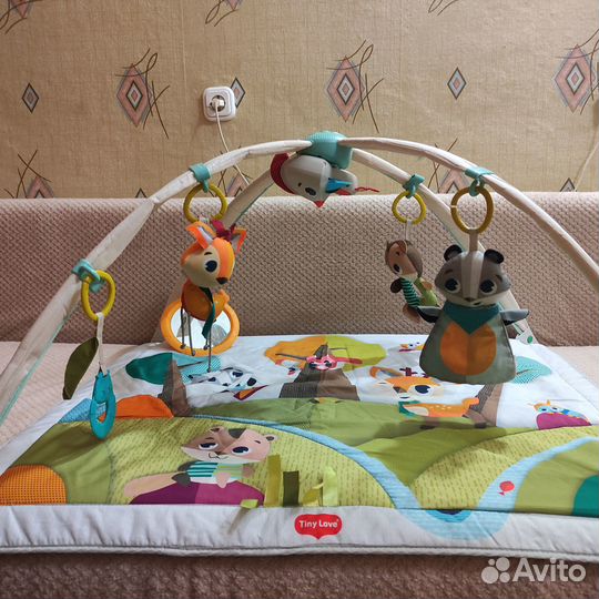 Развивающий коврик tiny love сказочный лес