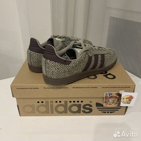 С шерстью Adidas Originals Samba OG Оригинал