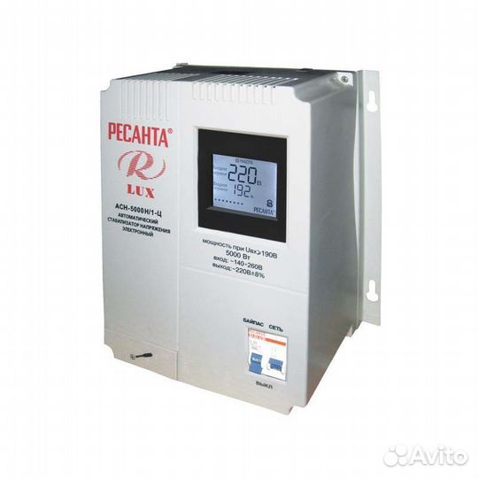 Стабилизатор напряжения Ресанта асн-8000Н 1-Ц