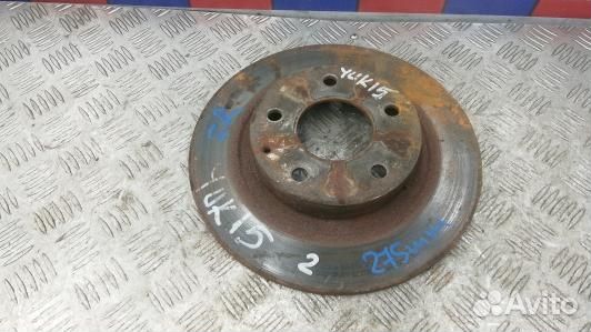 Диск тормозной задний mazda 6 GJ (YUK15LR02)