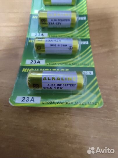 Батарейка а23 alkaline 12v