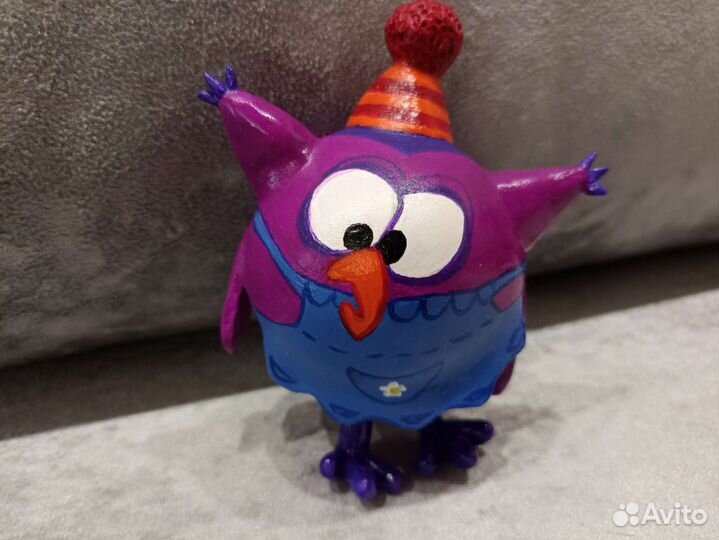 Смешарики. Ëлочная игрушка ручной работы