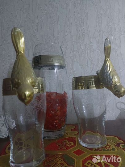 Ваза и бокалы