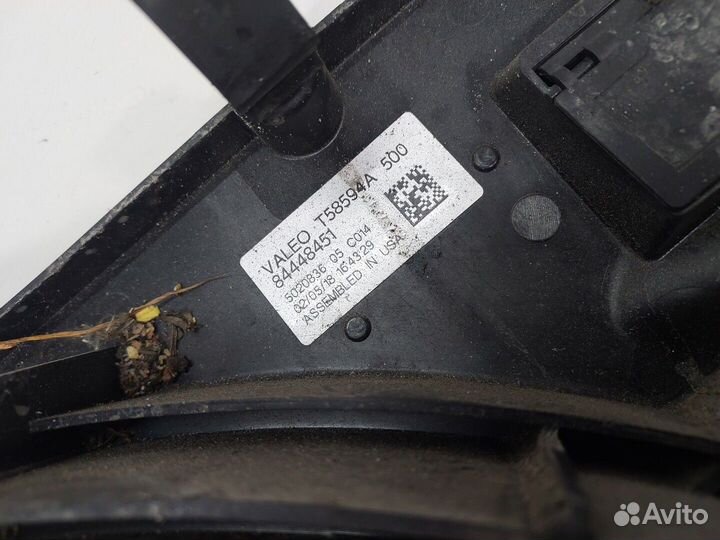 Вентилятор радиатора Chevrolet Equinox 2017, 2019