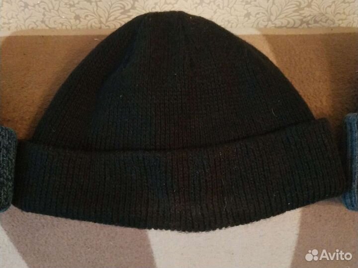 Шапка зимняя теплая