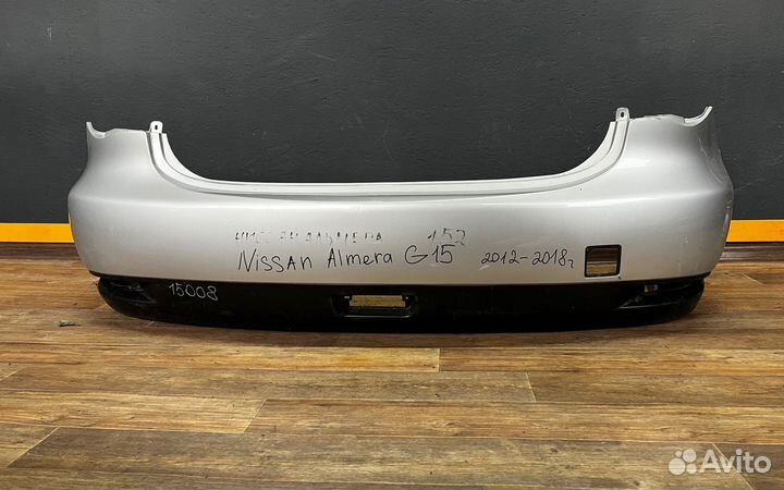 Задний бампер Nissan Almera G15