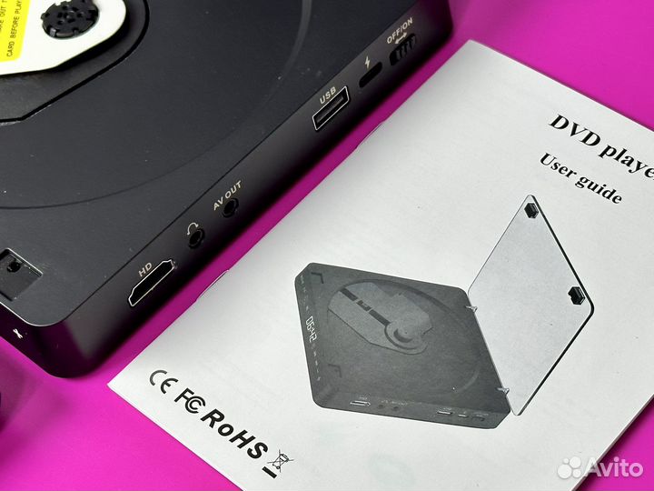 Компактный DVD Player (плеер) KC-708 Black