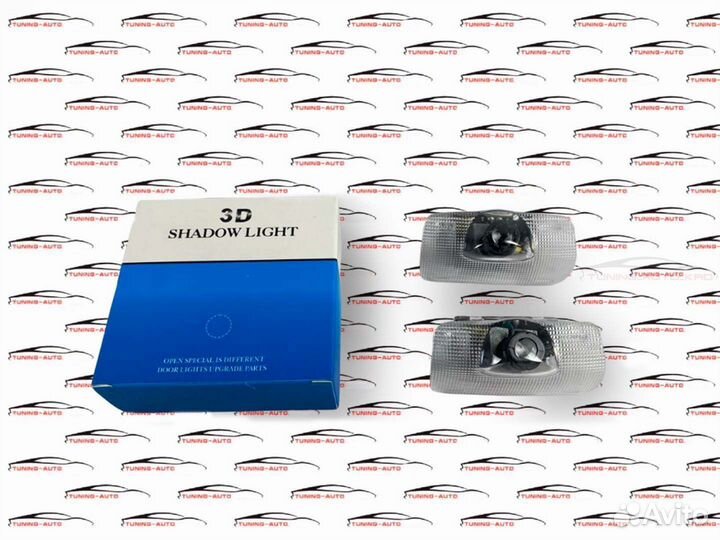 Проекция логотипа на двери toyota P7600