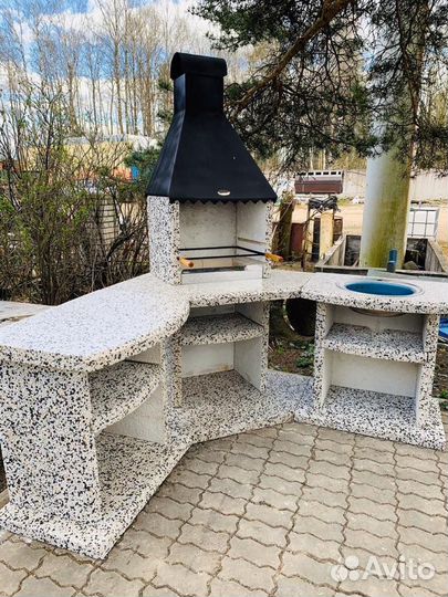 Печи камины барбекю