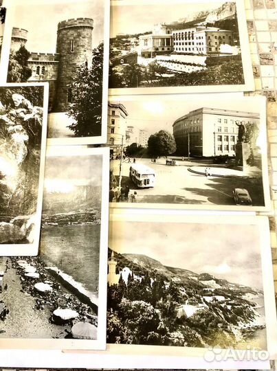 Старые открытки городов 50-60х годов