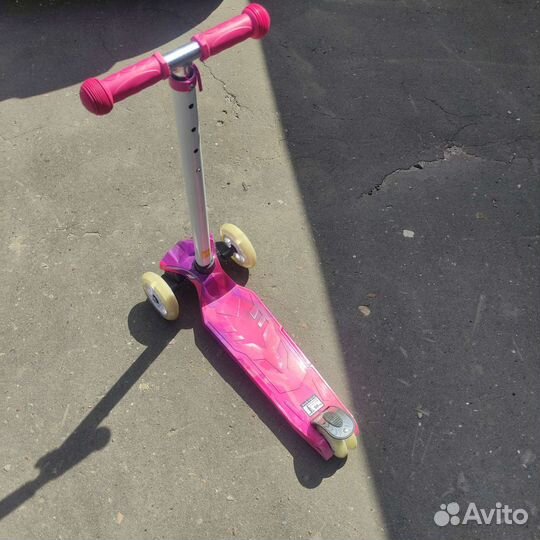 Самокат детский трехколесный бу