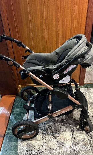 Коляска 3 в 1 Wisesonle