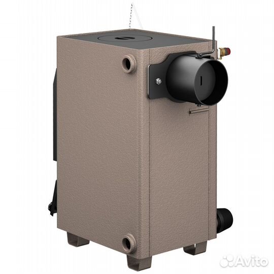 Отопительный котёл на 100м2 (10кВт) с плитой