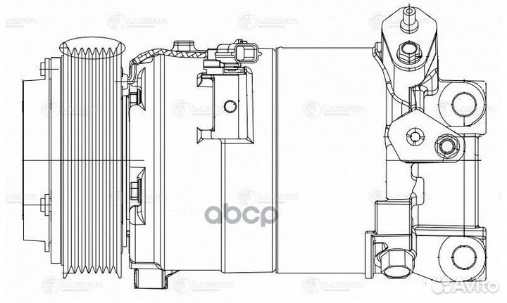 Lcac 14N9 Компрессор кондиционера nissan teana