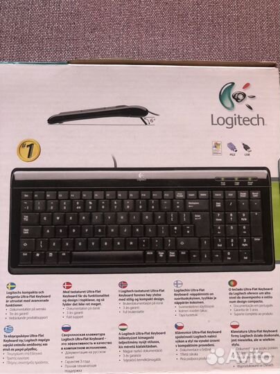 Клавиатура Logitech Ultra-Flat Keyboard