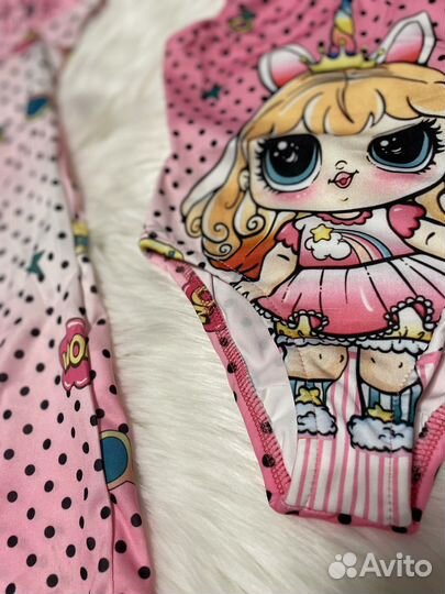 Купальник для девочки с накидкой Детская одела