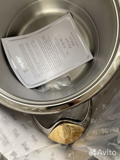 Кастрюля Цептер 4,2 л, 20 см Zepter