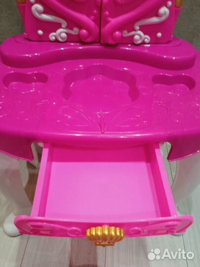 Детский столик трюмо со стульчиком