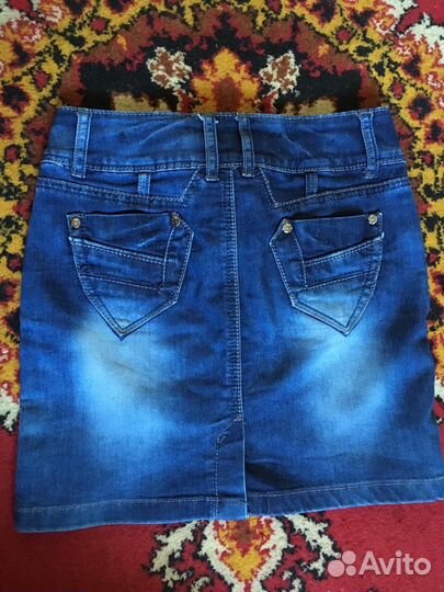 Юбка джинсовая 40-42 размер