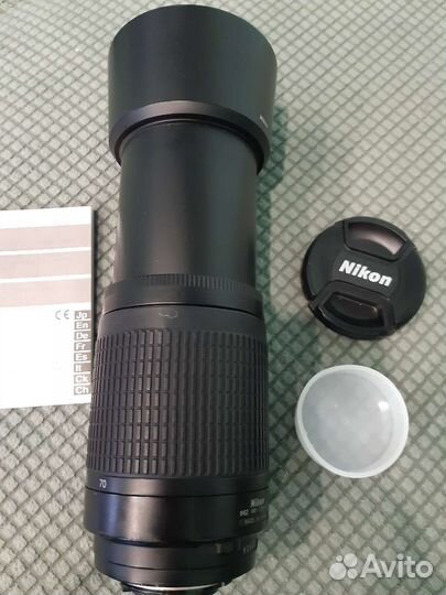 Объектив Nikon 70-300mm f/4-5.6G Zoom-Nikkor
