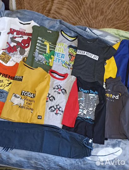 Одежда пакетом для мальчика 116-122