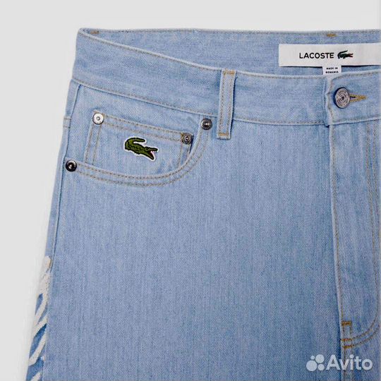 Джинсы Lacoste с крокодилом мужские Jackson