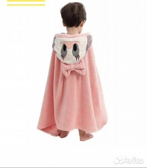 Полотенце пончо детское