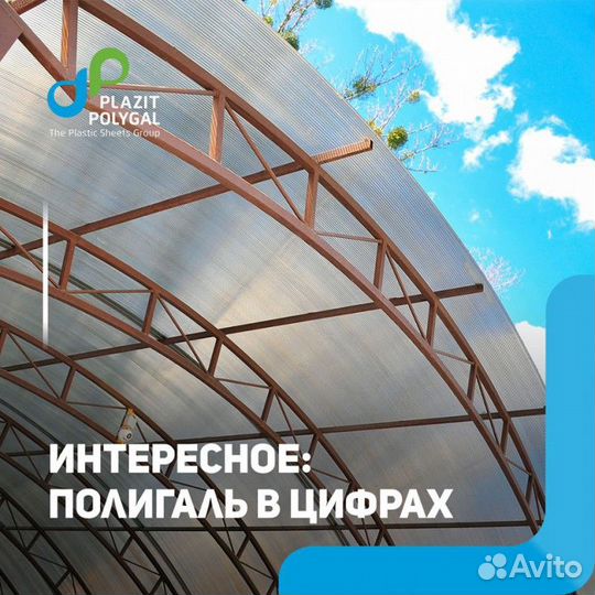 Оргстекло, поликарбонат Полигаль в наличии