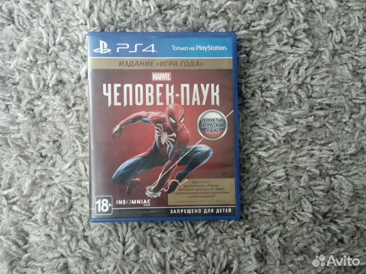 Игра на ps4 человек паук