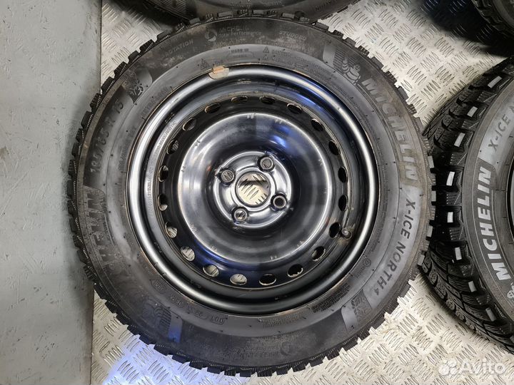 Комплект зимних колес R15 для Rio/Solaris