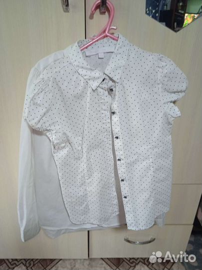 Школьная форма для девочки 134 синяя