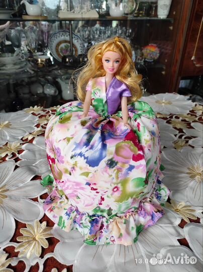 Кукла грелка на чайник